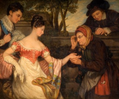 The Fortune Teller by Edward Villiers Rippingille